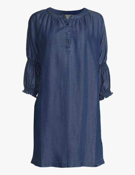 Smocked Shoulder Dress - Image 3