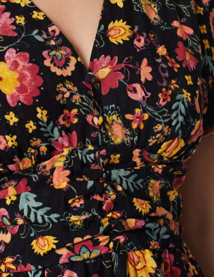 Hepturn Flowy Party Dress - Image 3