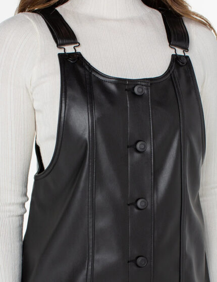 Sleeveless Denim Dress - Image 3