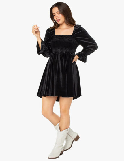 The Black Puffy Dress - Image 4